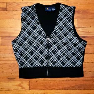 Y2k cropped vest
